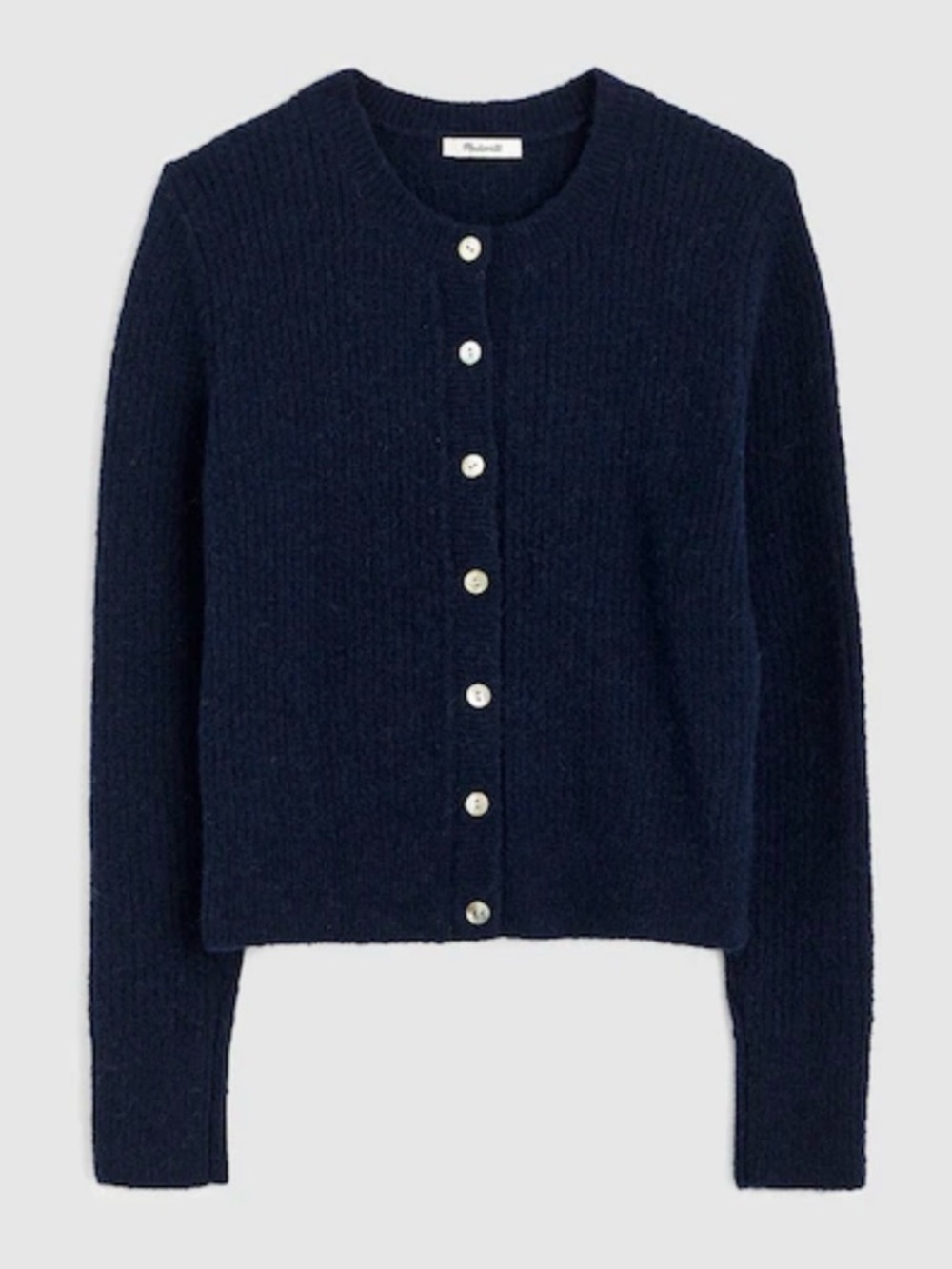 Madewell Navy CloudSoft Cartigan